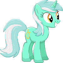 Size: 202x202 | Tagged: safe, artist:rockingscorpion, imported from derpibooru, lyra heartstrings, pony, unicorn, female, mare, pixel art, simple background, smiling, solo, transparent background