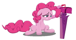 Size: 550x293 | Tagged: safe, artist:rockingscorpion, imported from derpibooru, pinkie pie, earth pony, pony, wonderbolts academy, female, mailbox, mare, pixel art, simple background, transparent background