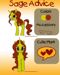 Size: 1200x1500 | Tagged: safe, artist:hinoraito, imported from derpibooru, oc, oc only, pony, unicorn, female, glasses, mare, reference sheet