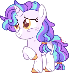 Size: 844x892 | Tagged: safe, artist:kurosawakuro, imported from derpibooru, oc, pony, unicorn, base used, female, filly, foal, magical lesbian spawn, offspring, parent:coconut cream, parent:toola roola, simple background, solo, transparent background