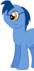 Size: 326x686 | Tagged: safe, artist:flynnmlp, derpibooru exclusive, imported from derpibooru, screencap, blues, cyclops pony, noteworthy, cyclops, earth pony, pony, season 1, the best night ever, .svg available, animation error, donny swineclop, male, simple background, solo, stallion, svg, trace, transparent background, vector, wat