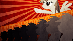 Size: 1920x1080 | Tagged: safe, artist:sandwichdelta, imported from twibooru, rainbow dash, pegasus, pony, 2012, female, image, mare, png, silhouette, soviet