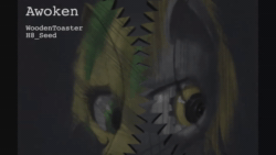 Size: 1280x720 | Tagged: safe, artist:h8_seed, artist:woodentoaster, imported from derpibooru, oc, oc:h8-seed, oc:wooden toaster, pony, 2012, absurd file size, animated, awoken, brony history, brony music, cover art, duo, female, gears, link in description, male, music, nostalgia, seizure warning, sound, webm, youtube link, youtube video