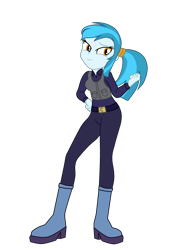 Size: 1930x2738 | Tagged: safe, artist:gmaplay, imported from derpibooru, human, equestria girls, equestria girls-ified, guardian angel (g4), police, police officer, simple background, solo, transparent background