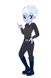 Size: 1999x3037 | Tagged: safe, artist:gmaplay, imported from derpibooru, silver sable, human, equestria girls, equestria girls-ified, simple background, solo, transparent background