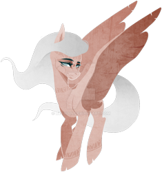 Size: 1280x1360 | Tagged: safe, artist:ryrxian, imported from derpibooru, oc, oc only, pegasus, pony, deviantart watermark, female, mare, obtrusive watermark, pegasus oc, simple background, solo, transparent background, watermark, wings