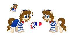 Size: 1600x831 | Tagged: safe, artist:diamant-as, imported from derpibooru, oc, oc:hanna, unicorn, france, reference sheet, simple background, transparent background