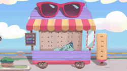 Size: 720x404 | Tagged: safe, imported from derpibooru, screencap, earth pony, pony, rabbit, snail, spoiler:g5, spoiler:my little pony: tell your tale, spoiler:tyts01e08, animal, animated, g5, glasses, hungry for justice, male, mirror, my little pony: tell your tale, reflection, rufus (character), shop, sleeping, stallion