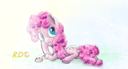 Size: 3960x2149 | Tagged: safe, artist:rdt727, imported from derpibooru, pinkie pie, earth pony, solo