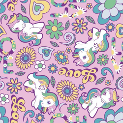 Size: 645x645 | Tagged: safe, imported from derpibooru, moonstone, windy (g1), pony, unicorn, female, g1, mare, official, pattern, retro, text