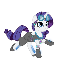 Size: 768x799 | Tagged: safe, artist:sjart117, imported from derpibooru, rarity, pony, unicorn, ask the mane 11, blacksmith, cyberpunk, g4, permission given, simple background, solo, transparent background