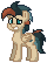 Size: 640x864 | Tagged: safe, imported from derpibooru, oc, oc:turbo swifter, crystal pony, pegasus, pony, pony town, disgusted, simple background, transparent background