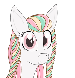 Size: 1412x1468 | Tagged: safe, artist:modera, imported from derpibooru, oc, oc only, pony, braid, bust, portrait, simple background, solo, transparent background