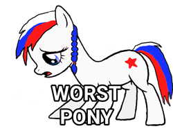 Size: 1253x949 | Tagged: safe, imported from ponybooru, oc, oc:marussia, pony, crying, nation ponies, ponified, russia, sad, solo, worst pony