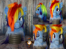 Size: 1328x1000 | Tagged: safe, artist:essorille, imported from derpibooru, rainbow dash, fursuit, irl, photo, solo