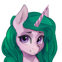 Size: 1024x1024 | Tagged: artist needed, source needed, safe, imported from derpibooru, oc, oc only, oc:sally star, pony, unicorn, simple background, solo, white background