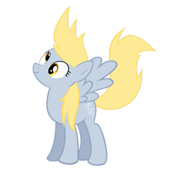 Size: 2449x2449 | Tagged: safe, artist:otfor2, imported from derpibooru, derpy hooves, pegasus, pony, female, high res, mare, simple background, solo, transparent background, vector