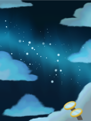 Size: 3072x4096 | Tagged: safe, imported from derpibooru, oc, oc:turbo swifter, background, cloud, goggles, night, sky, stars