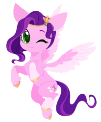 Size: 2476x3000 | Tagged: safe, artist:belka-sempai, imported from derpibooru, pipp petals, pegasus, pony, :3, adorapipp, chest fluff, coat markings, colored wings, cute, female, g5, high res, leg fluff, looking at you, mare, one eye closed, simple background, smiling, smiling at you, socks (coat markings), solo, spread wings, tail, transparent background, two toned mane, two toned tail, two toned wings, unshorn fetlocks, wings, wink, winking at you