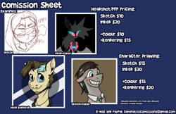 Size: 5100x3300 | Tagged: safe, artist:lightgraphicsdraws, imported from derpibooru, oc, oc:discord whooves, oc:light graphics, anthro, earth pony, human, pony, advertisement, commission, commission info, discorded, inked, sketch