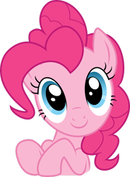 Size: 2102x2854 | Tagged: safe, artist:okaminekowiesel, imported from derpibooru, pinkie pie, earth pony, pony, applebuck season, season 1, female, high res, mare, simple background, solo, transparent background, vector