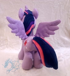 Size: 2536x2780 | Tagged: safe, artist:fire-topaz, imported from derpibooru, twilight sparkle, alicorn, pony, irl, photo, plushie, solo, twilight sparkle (alicorn)