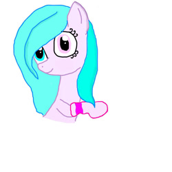 Size: 768x768 | Tagged: safe, artist:nyankriss, imported from derpibooru, oc, oc only, oc:kriss, earth pony, earth pony oc, female, heterochromia, looking at you, mare, simple background, solo, white background