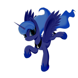 Size: 2160x2160 | Tagged: safe, artist:edenpegasus, imported from derpibooru, princess luna, alicorn, pony, simple background, transparent background