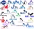 Size: 2048x1753 | Tagged: safe, artist:seafooddinner, imported from derpibooru, oc, oc only, oc:ablpone, oc:astrapone, oc:blueoriginpone, oc:boeingpone, oc:fireflypone, oc:jaxapone, oc:nasapone, oc:relativitypone, oc:rfapone, oc:rocketlabpone, oc:roscosmospone, oc:spacexpone, oc:spinlaunchpone, oc:ulapone, oc:virgingalacticpone, oc:virginorbitpone, earth pony, pony, abl, aeb, arianespace, astra, blue origin, boeing, cnsa, female, gilmour space, hat, helmet, jaxa, logo, mare, nasa, one eye closed, open mouth, pangea aerospace, ponified, rfa, rocket lab, roscomos, simple background, spacex, spinlaunch, sunglasses, ula, white background