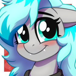 Size: 2048x2048 | Tagged: safe, artist:whitequartztheartist, imported from derpibooru, oc, oc only, oc:soft glider, bat pony, pony, blushing, close-up, simple background, solo