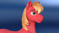 Size: 3840x2160 | Tagged: safe, artist:clopician, big macintosh, earth pony, pony, male, simple background, stallion