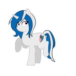 Size: 700x700 | Tagged: safe, artist:mscherbear, imported from derpibooru, oc, oc:silver strand, pony, unicorn, female, horn, mare, simple background, solo, transparent background, unicorn oc, vector