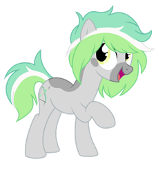 Size: 1600x1769 | Tagged: safe, artist:moonert, imported from derpibooru, oc, oc only, earth pony, pony, base used, earth pony oc, raised hoof, simple background, smiling, solo, transparent background