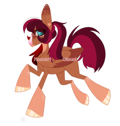 Size: 1600x1689 | Tagged: safe, artist:moonert, imported from derpibooru, oc, oc only, pegasus, pony, base used, hoof polish, pegasus oc, raised hoof, simple background, solo, transparent background, wings