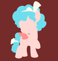 Size: 2393x2507 | Tagged: safe, artist:egor418, imported from derpibooru, cozy glow, pegasus, pony, female, filly, foal, lineless, minimalist, raised hoof, red background, simple background, solo, wings