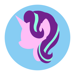 Size: 2449x2449 | Tagged: safe, artist:egor418, imported from derpibooru, starlight glimmer, pony, unicorn, bust, female, horn, lineless, mare, minimalist, portrait, profile, simple background, solo, white background