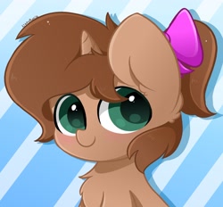 Size: 2048x1902 | Tagged: safe, artist:kittyrosie, imported from ponybooru, oc, oc only, pony, unicorn, chest fluff, cute, horn, kittyrosie is trying to murder us, ocbetes, tongue out, unicorn oc