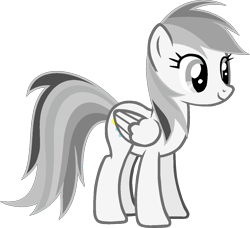 Size: 1319x1201 | Tagged: safe, artist:josephlu2021, imported from derpibooru, oc, oc only, oc:gray awesome dash, pegasus, pony, folded wings, pegasus oc, pony oc, simple background, solo, standing, transparent background, wings