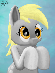 Size: 3000x4000 | Tagged: safe, artist:a-jaller, imported from derpibooru, derpy hooves, pegasus, pony, simple background, solo