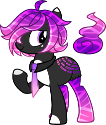 Size: 1215x1428 | Tagged: safe, artist:eiine, imported from derpibooru, oc, oc only, oc:dusk, original species, pony, aqua equos, closed species, simple background, solo, transparent background