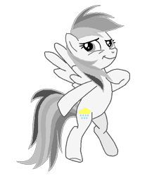 Size: 1600x1698 | Tagged: safe, artist:josephlu2021, imported from derpibooru, oc, oc only, oc:gray awesome dash, pegasus, pony, cool, pegasus oc, pony oc, pose, simple background, solo, spread wings, transparent background, wings