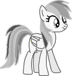 Size: 271x287 | Tagged: safe, artist:josephlu2021, imported from derpibooru, oc, oc only, oc:gray awesome dash, pegasus, pony, folded wings, pegasus oc, pony oc, reaction, simple background, solo, standing, transparent background, wings