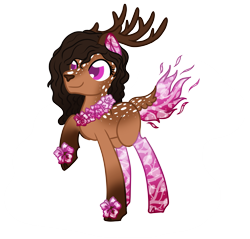 Size: 2091x2000 | Tagged: safe, artist:scourge707, imported from derpibooru, oc, oc only, oc:hawaii, original species, aqua equos, closed species, fawn, female, simple background, solo, transparent background