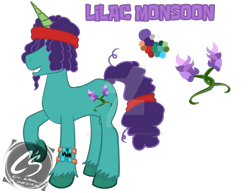 Size: 1024x792 | Tagged: safe, artist:adhiguna, artist:johnathon-matthews, imported from derpibooru, oc, oc:lilac monsoon, unicorn, deviantart watermark, g5, my little pony: a new generation, obtrusive watermark, reference sheet, simple background, transparent background, watermark