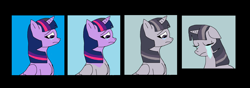 Size: 3004x1056 | Tagged: safe, artist:mojo1985, imported from derpibooru, twilight sparkle, alicorn, pony, comic, crying, discorded, discorded twilight, female, floppy ears, sad, twilight sparkle (alicorn), twilight tragedy, wings