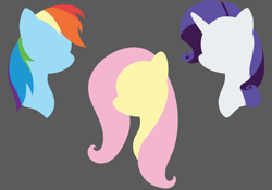 Size: 1106x776 | Tagged: safe, artist:realgero, imported from derpibooru, fluttershy, rainbow dash, rarity, pegasus, pony, unicorn