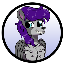 Size: 3120x3120 | Tagged: safe, artist:sugardotxtra, imported from derpibooru, oc, oc:silver rockets, dog, dog pony, original species, commission