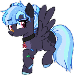 Size: 2062x2076 | Tagged: safe, artist:rickysocks, imported from derpibooru, oc, oc only, pegasus, pony, base used, eyeshadow, female, makeup, mare, simple background, solo, transparent background