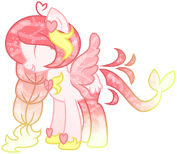 Size: 992x866 | Tagged: safe, artist:eiine, imported from derpibooru, oc, oc only, original species, pony, aqua equos, base used, closed species, simple background, solo, transparent background