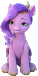 Size: 321x641 | Tagged: safe, edit, edited screencap, imported from derpibooru, screencap, pipp petals, pegasus, pony, spoiler:my little pony: make your mark, background removed, female, g5, my little pony: make your mark, my little pony: make your mark chapter 1, png, simple background, sitting, solo, transparent background